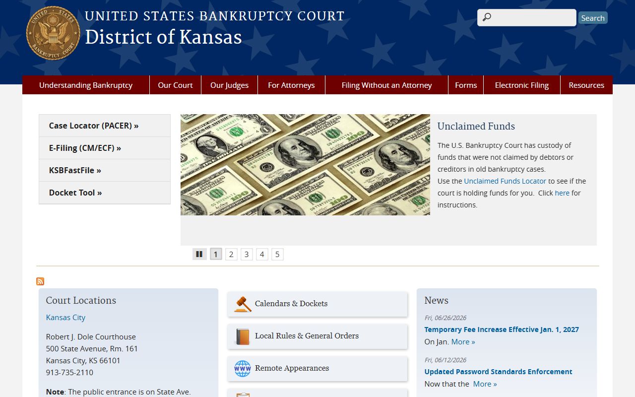 Wallace County probate records Kansas bankruptcy court